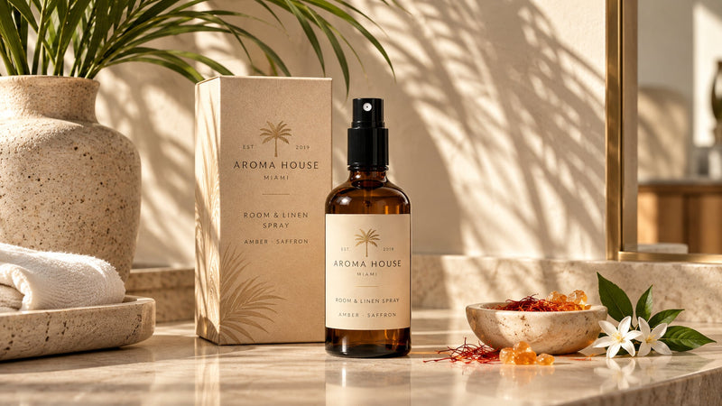 Aroma House Miami Room Spray collection