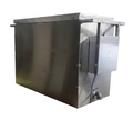 60-gallon wax melter, side view